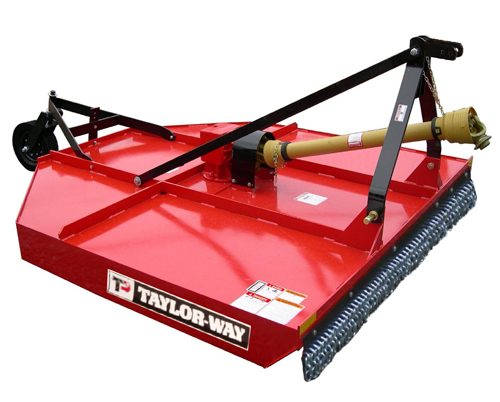 Taylor Pittsburgh 4 ft Lift Type Rotary Cutter 40 HP Gearbox 233-L-48-40-P