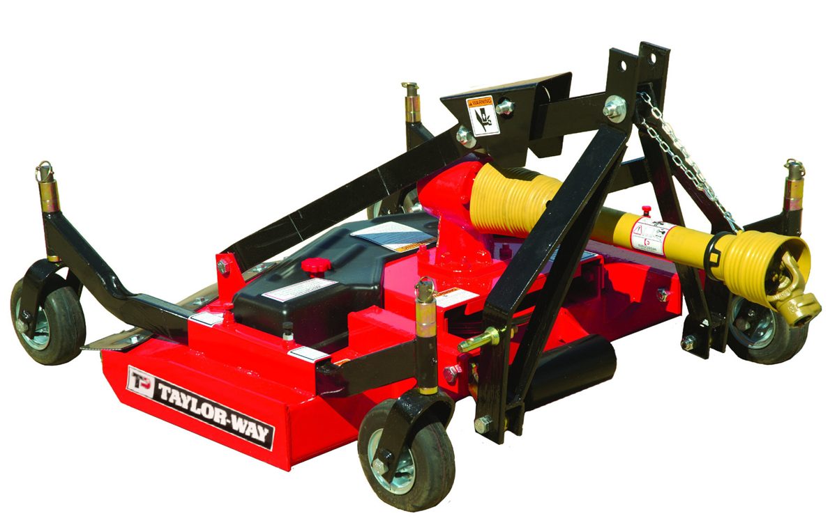 Taylor Pittsburgh 4 ft Sub-Compact Finish Mower 233-RFM-48-SC