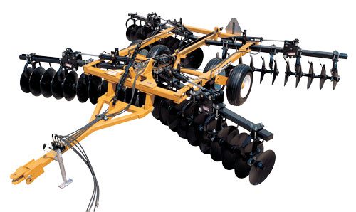Taylor Pittsburgh 16 ft 3 in Wheel Type Wing-Fold Tandem Disc Harrow (350 Series) 350-F-52-77-22RD