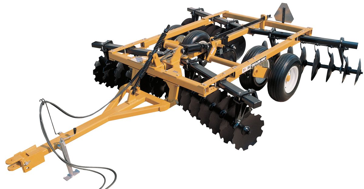 Taylor Pittsburgh Wide Frame, 14 ft 0 in Wheel Type Tandem Disc Harrow (351 Series) 351-S-40-97-22RD