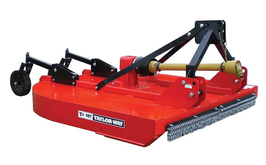 Taylor Pittsburgh 6 ft Round Back Rotary Cutter, Heavy Duty (486) 486-CG