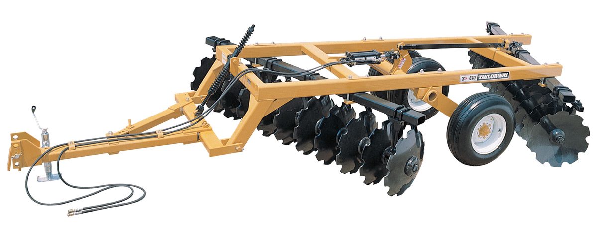 Taylor Pittsburgh 9 ft 11 in Offset Disc Harrow (670 Series) 670-F-25-10-24CO